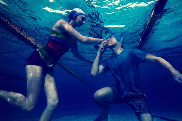 Proposal under the water