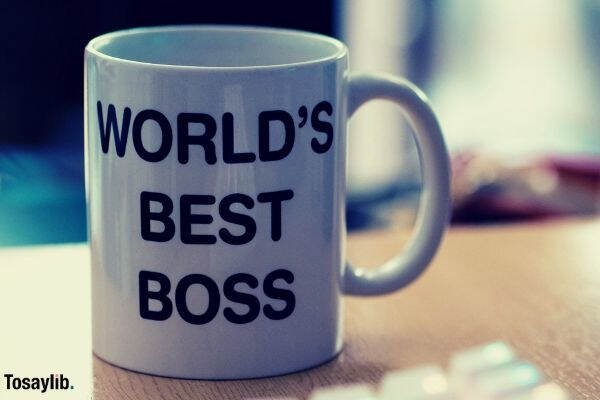 worlds best boss white mug