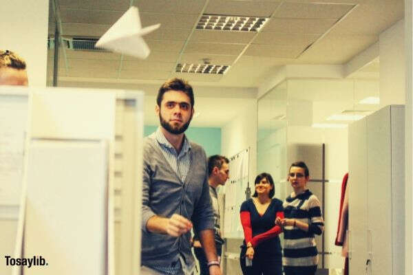 fun at the office paper plane contest