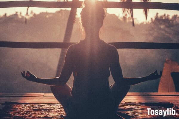 19 woman yoga sitting