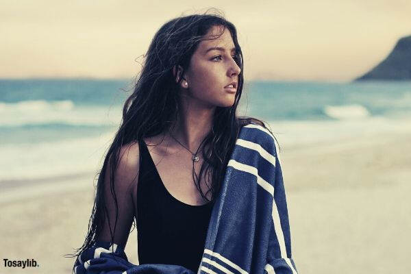 girl on beach