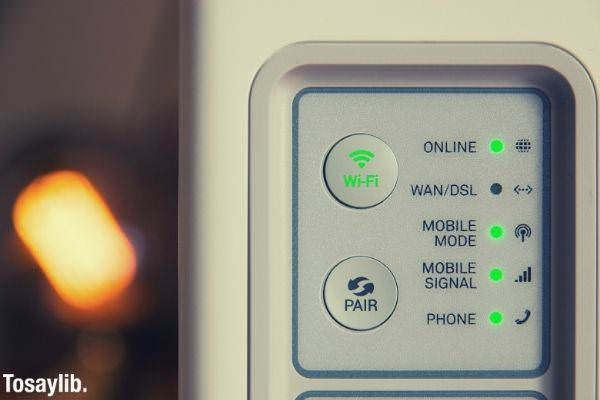 white modem wifi buttons