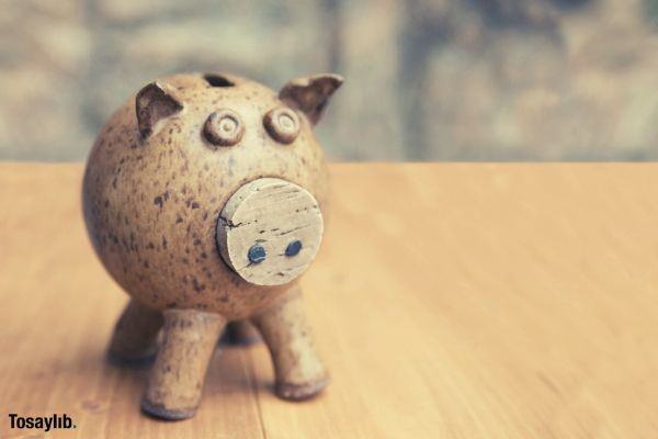 03 wooden pig on wooden table