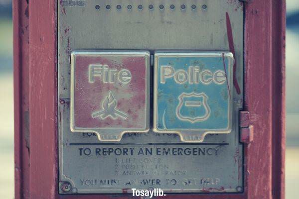 01 fire and police buttons