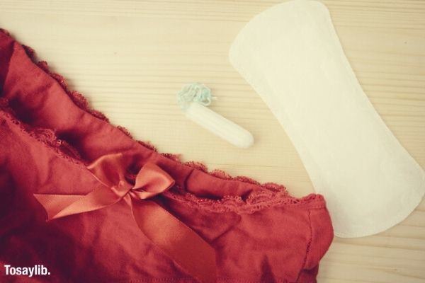03 red underwear and sanitary supplies