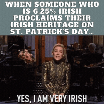 I am very Irish meme