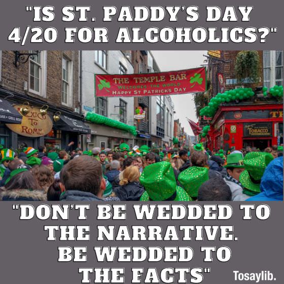 st paddy day 420 for alcoholics